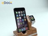 木材のぬくもりと最新ガジェット、Apple watch&iPhone用ドック「IWDock」…英ロンドン発 画像