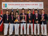 【ゴルフ】トヨタジュニアゴルフワールドカップ2015、日本が男女ともに団体・個人優勝 画像