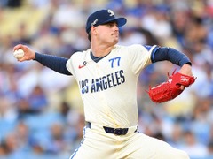 【MLB】昨季全休のド軍リバー・ライアン、復活へ向けて“肉体改造”　「速いボールを楽に投げられるようになった」と手応え 画像