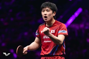 張本智和、躍進の“同級生”篠塚大登との打ち合い制し準決勝へ　注目の日本人対決に勝利でベスト4入り【WTTチャンピオンズ重慶】 画像