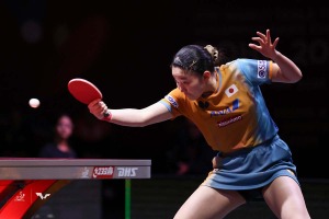 張本美和が対峙する北朝鮮の“天敵”　23歳サウスポーとの再戦にWTT公式も熱視線「ハリモトとキムがライバル対決」【世界卓球2025】 画像