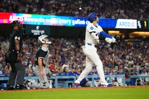 【MLB】大谷翔平、規格外の30号は「高弾道アーチ史上最速弾」　米記者注目の一発「角度36度超えの本塁打で……」 画像