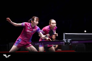 伊藤美誠、早田ひなの“みまひな”ペアが再結成で見せた好連携　欧州ペア撃破で中国勢と対戦の可能性、同学年コンビが上位窺う【卓球・USスマッシュ】 画像