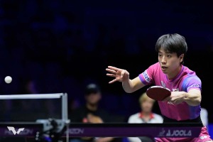 篠塚大登、日韓対決敗戦に「1、2球の差がまだまだ足りない」　21歳サウスポーは新天地・ドイツでの進化を誓う【WTTチャンピオンズ横浜】 画像