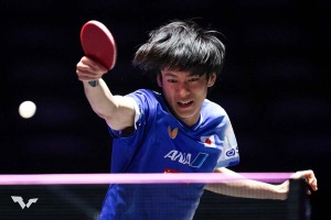 戸上隼輔、23時過ぎの戦い制した“ファイター”が観客へ感謝　4強入りへ世界2位の中国勢に挑む「熱い試合をできたら」【WTTチャンピオンズ横浜】 画像