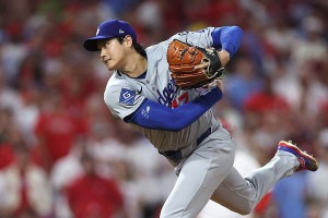 【MLB】大谷翔平はPS二刀流デビューで「世界最高の投手か改めて証明」　佐々木朗希との“日本人コンビ”史上初快挙に公式注目 画像