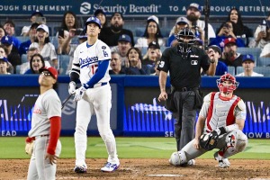 【MLB】大谷翔平「1番DH」スタメン　生え抜き右腕攻略の4戦ぶりアーチで地区シリーズ突破なるか、エース山本由伸が先発 画像