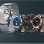 バンド部の異なる4機種がラインナップされた「Huawei Watch」。価格は45,800円～