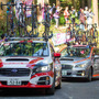 ジャパンカップサイクルロードレースではスバル車が大会関係車両として活躍（2015年10月18日）