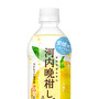 愛媛県産“河内晩柑”果汁のみを使用した炭酸飲料、「河内晩柑しぼりスパークリング」