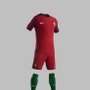 サッカーポルトガル代表のチームジャージ「ポルトガル 2016 ナショナルフットボールキット」