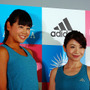 adidas MeCAMP supported by ANESSA and Panasonic オープニングイベントに参加した坂口佳穗選手と市橋有里氏（5月28日）
