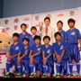 エースコックスーパーカップ新TVCM発表会に三浦知良（横浜FC）が登壇（2016年8月29日）