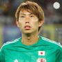 サッカー日本代表の東口順昭 参考画像（2015年8月9日）