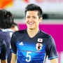 サッカー日本代表の植田直通 参考画像（2016年1月26日）