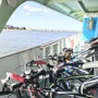霞ヶ浦湖岸サイクリング、自転車持ち込み可の船を使えば臨機応変