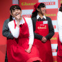 ロッテ『初チョコ女子とつくる 手づくりガーナバレンタイン教室』で登壇した松井愛莉（2017年2月9日）