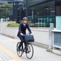スーツで乗りやすい自転車「オフィスプレストレッキング」リニューアル発売