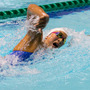 第34回コナミオープンで女子400m自由形予選を泳ぐ池江璃花子（2018年2月18日）