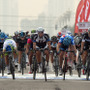 2014年ツアー・オブ・北京第1ステージ、ルカ・メスゲツ（ジャイアント・シマノ）が優勝、カレブ・ユワン（オリカ・グリーンエッジ）が2位（左）