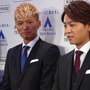 「AOYAMA PRESTIGE TECHNOLOGY」。発表会「EXILE」のTAKAHIROさん、SHOKICHIさんが登場。