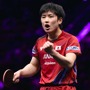 張本智和、躍進の“同級生”篠塚大登との打ち合い制し準決勝へ　注目の日本人対決に勝利でベスト4入り【WTTチャンピオンズ重慶】