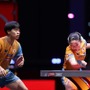 松島輝空、張本美和ペアが王楚欽、孫穎莎ペアに奮闘も逆転負け　第1G奪うも中国超えならずベスト8で終戦【世界卓球2025】