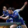 張本美和、早田ひな組が地元勢をストレート撃破で4強入り　初出場の“みわひな”ペアが好連携で優勝争いに臨む【シンガポールスマッシュ】