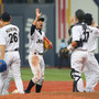 日米野球第1戦（2014年11月12日）（c）Getty Images