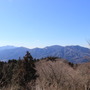 頂上からの眺め1。筑波山やら加波山やらが見える。