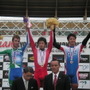 　第28回アジア自転車競技選手権大会が奈良県営競輪場で4月11日にトラックレース2日目を迎え、スクラッチレースで角令央奈（22＝鹿屋体育大学）が優勝した。