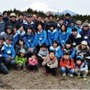 ハート型の森の再生を目指して富士山の森再生プロジェクトを実施