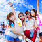 「泡フェスHIROSHIMA2015」開催…浜辺で泡まみれ！