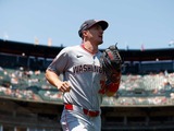 【MLB】26歳外野手が打球を“蹴り上げ”捕球するスーパープレーを披露　リプレーを見た実況が絶叫「ハッキーサックだ！」
