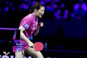 橋本帆乃香、世界女王・孫穎莎から第1G奪取も逆転負け　カットマンが最高峰の舞台で躍動「トップの選手と試合ができて良かった」【WTTチャンピオンズ横浜】