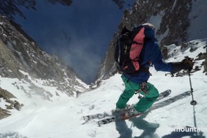 直登からほぼ落下、美しく危険な山の風景　SCOTT動画