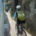 狭い路地が広がる安平の老街（古い町並み）を自転車で巡る