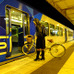 メルボルンの近郊電車などは自転車を車内にそのまま持ち込める