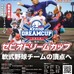 軟式野球のゼビオドリームカップ、決勝は沖縄セルラースタジアム那覇で開催