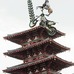 日本最古の仏教寺院のひとつ四天王寺でモトクロス選手が過激に宙を舞った
