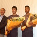 リオデジャネイロ五輪陸上短距離の日本代表、桐生祥秀とウォルシュ ジュリアンの壮行会が東洋大で開催（2016年6月28日）