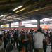 最終日の京橋駅。