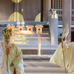 武蔵一宮氷川神社で巫女舞を見学（ツール・ド・フランスさいたまクリテリウム14）