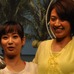 森永乳業の発表会に参加した浅尾美和さん、藤本美貴さん