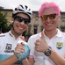 2015年ジロ・デ・イタリア第21ステージ、ファビオ・アール（アスタナ）とオレグ・ティンコフ