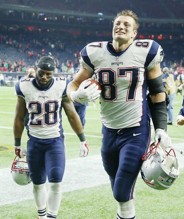 NFL ペイトリオッツ ロブ・グロンコウスキー リミテッドジャージ