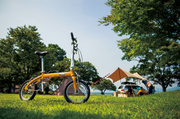 折りたたみ自転車 グリーン　アウトランク　outrunk サイクルベースアサヒ サイクルベースあさひの折りたたみ自転車「アウトランク