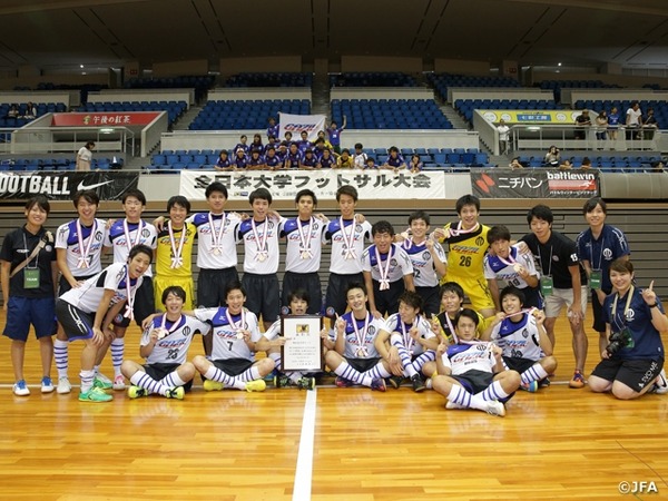 全日本大学フットサル大会 順天堂大学ガジルが3回目の優勝 Cycle やわらかスポーツ情報サイト 全日本大学フットサル大会 順天堂大学ガジルが3回目の優勝 Cycle やわらかスポーツ情報サイト