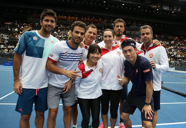 テニス 錦織圭の活躍でジャパン・ウォリアーズ初勝利…コカ・コーラ IPTL | CYCLE やわらかスポーツ情報サイト