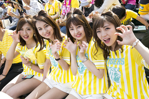 阪神タイガース女性ファンが集合 Toraco Day に約5万人が来場 6枚目の写真 画像 Cycle やわらかスポーツ情報サイト